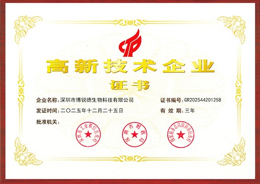 国家高新技术企业（2025）
